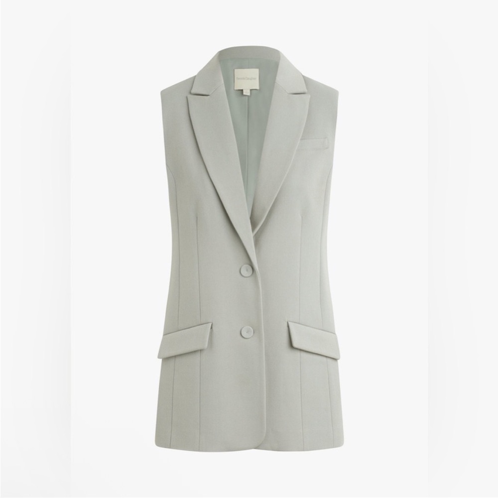 NWT Favorite Daughter The Nadine Sleeveless Blazer